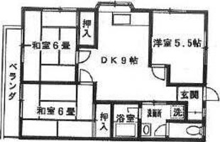 こまがた植田の物件間取画像